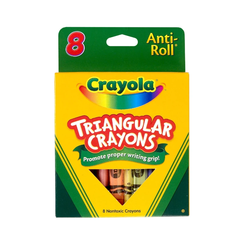 Crayon 8 Colores Triangular Crayola