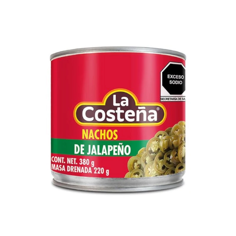 Chile Nacho La Costeña 380Gr