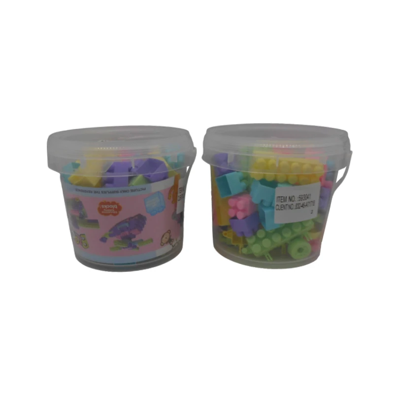 Juego Didactico Bloque Paquete 52 Plastico