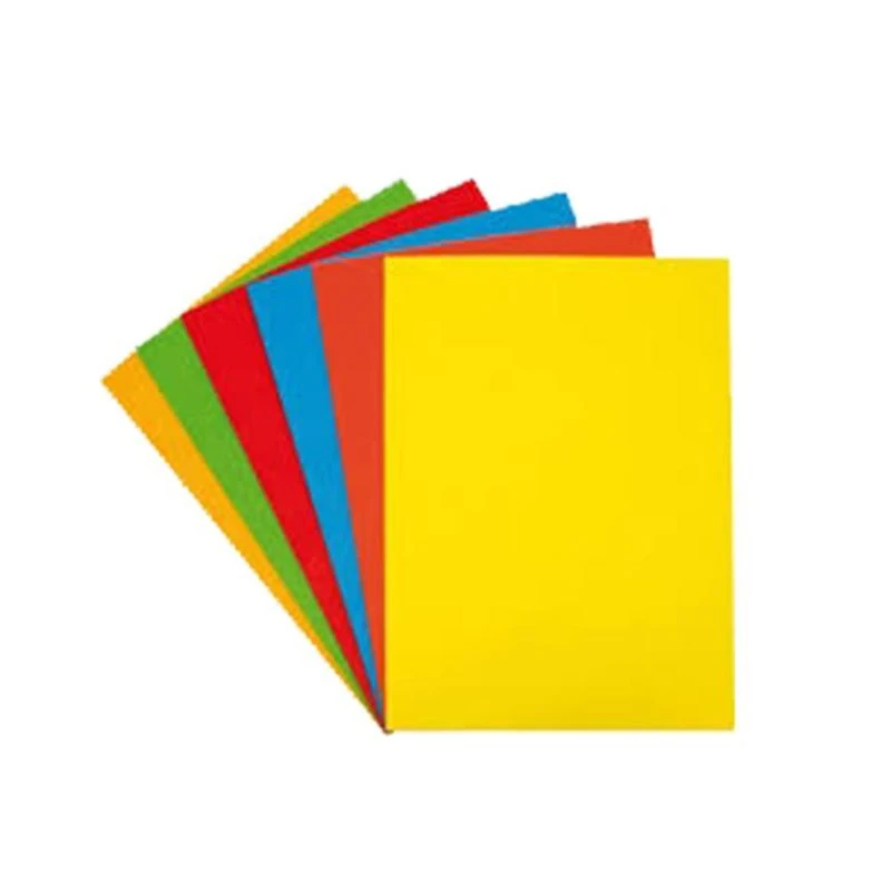Papel Carta B20 Colores Fluorecenter Surtido 100hjs Genial