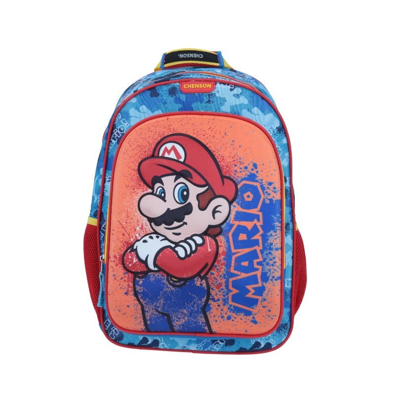 Mochila Grande Splash Mario Bros Mb64600-9