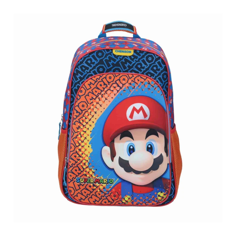 Mochila Grande Mario Bros Mb63682-9