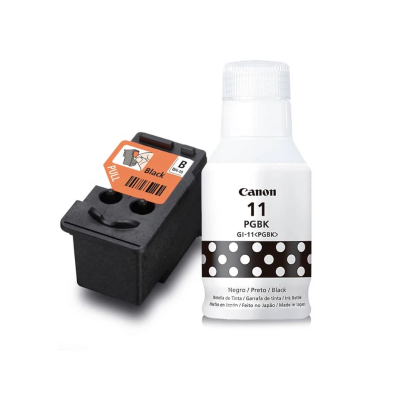 Kit Cabezal De Impresion Canon Negro G2160/3160/6010+Tinta Gi-11 Negra Canon