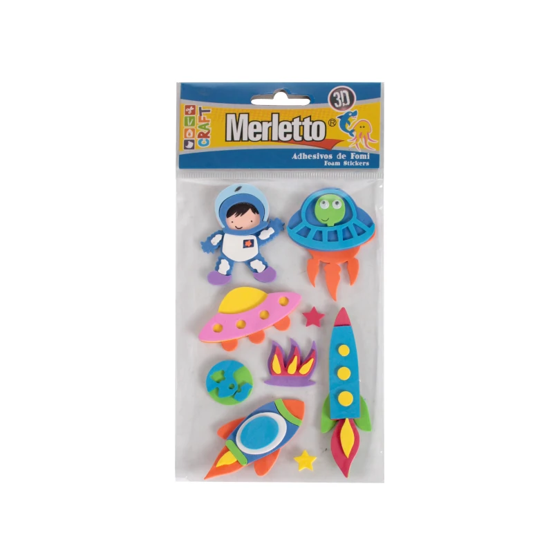 Foamy Adhesivo 3D Espacio Merletto