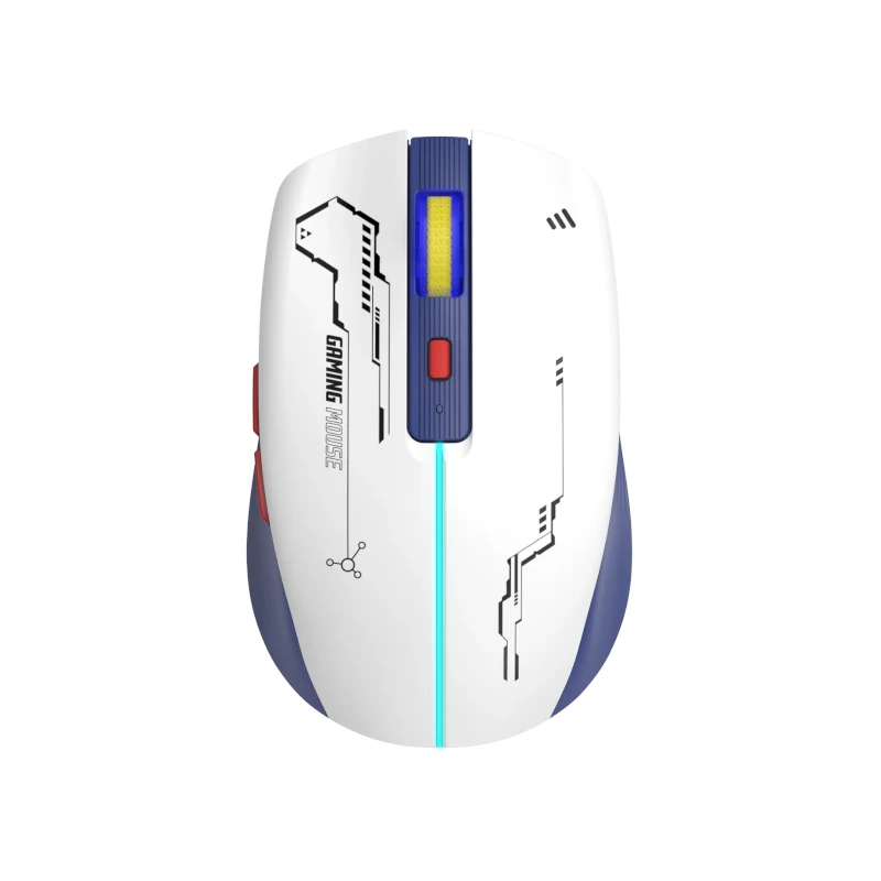 Mouse Marvo Gaming Inalambrico Blth Blanco Rgb M796W Dpi 1000-3200