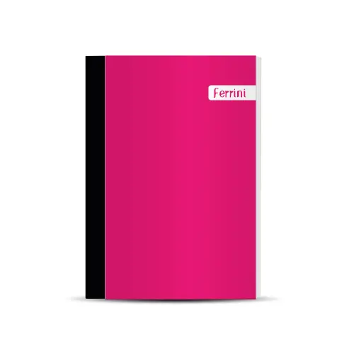 Cuaderno Cosido Gde 200 Pag D-Linea Rosa Ferrini