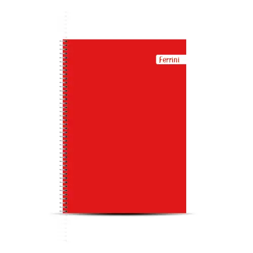 Cuaderno #3 1 Mat Ferrini Rojo 70 Hjs