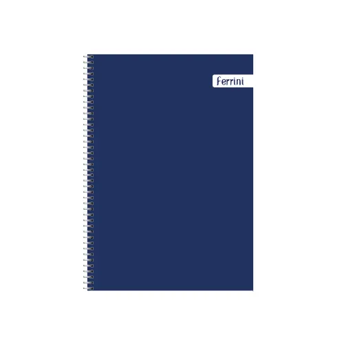 Cuaderno #3 1 Mat Ferrini Azul 70 Hjs