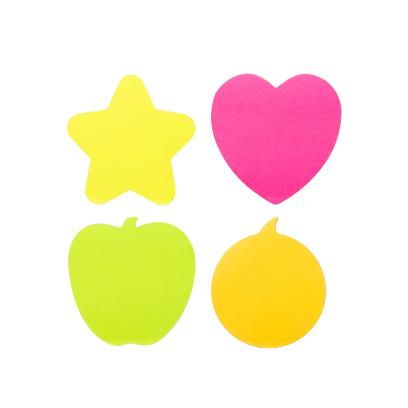 Nota Adhes Deli 3X3 Figuras Surtidas 100 Hojas