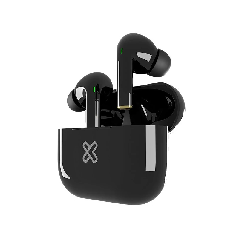 Audifono Klipx C/Microfono Inalambrico Bluetooth Negro Kte-050Bk 37Hrs