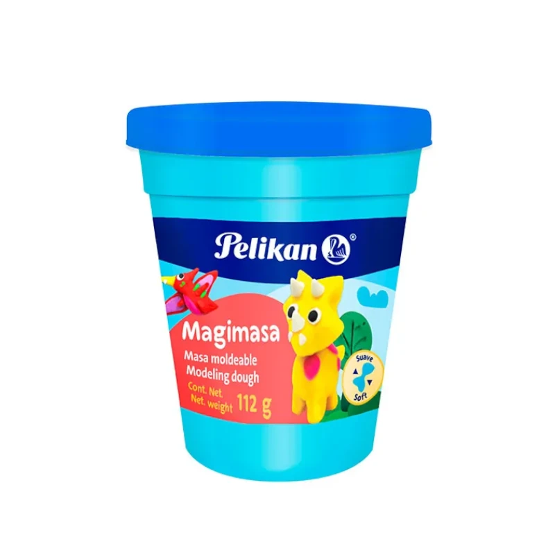 Masa Para Moldear Pelikan 112gr Azul