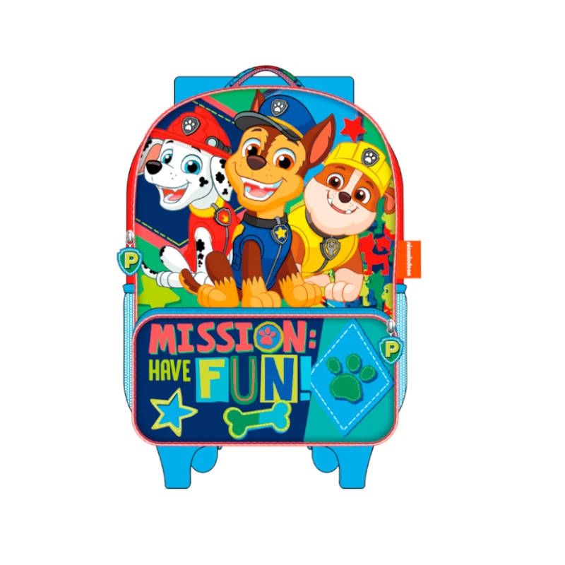 Mochila Con Rodos Paw Patrol 14 Mission Have