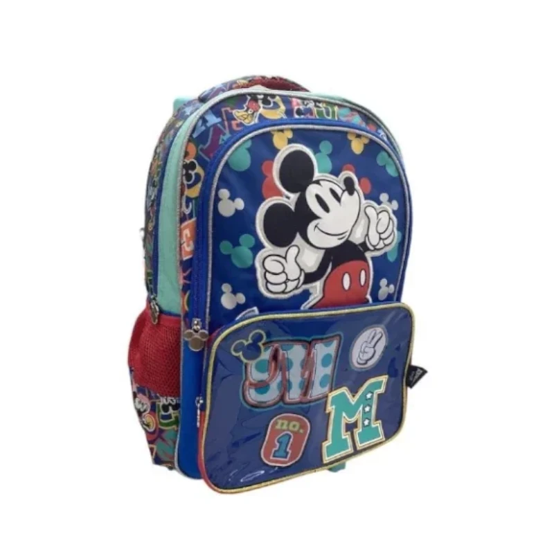 Mochila Con Rodos Mickey Mouse 16