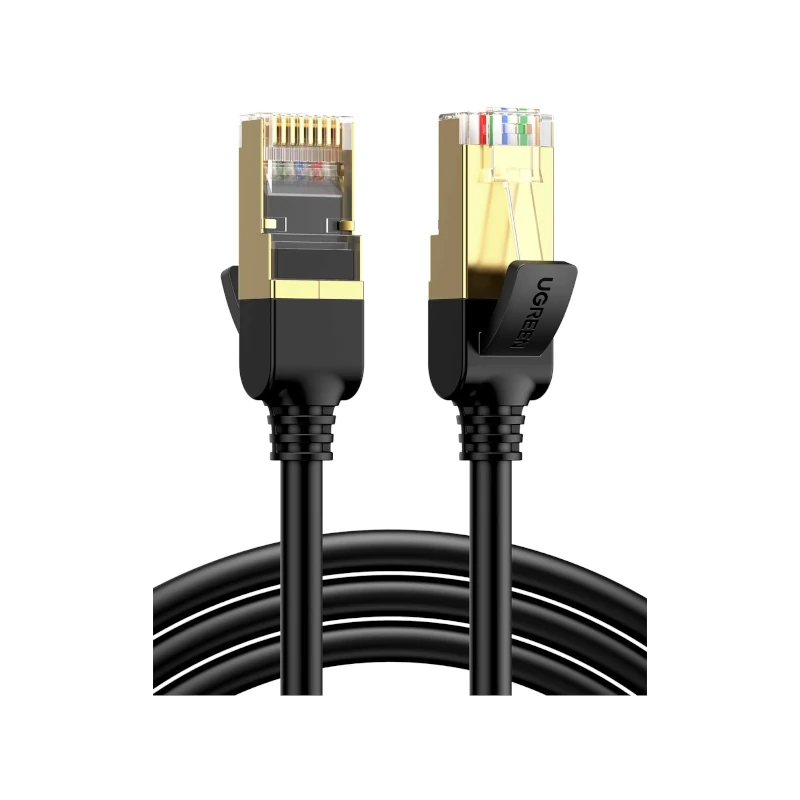 Cable De Red Cat7 Ftp 15M Negro Ethernet Rj45 Nw107 Ugreen