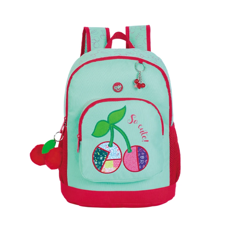 Mochila 16  Joy So Cute Con Llavero Y Bolsillo  Laptop