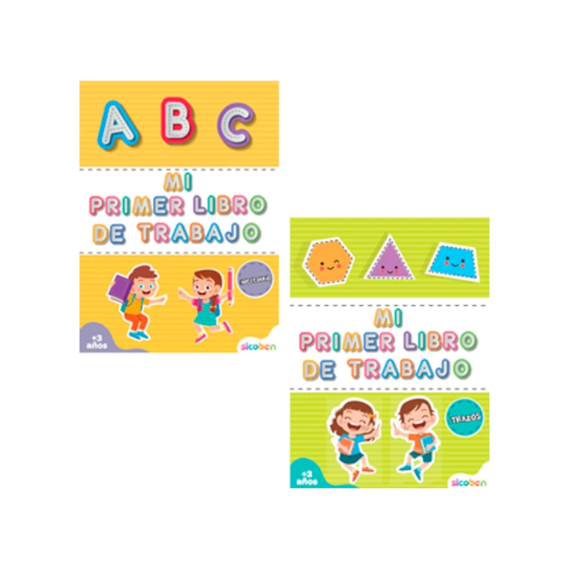 Libro De Actividades Mi primer Trabajo ABC 24 Paginas