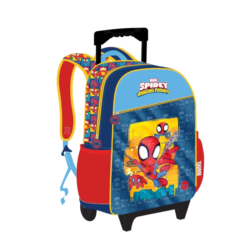 Mochila Con Rodos Spidey