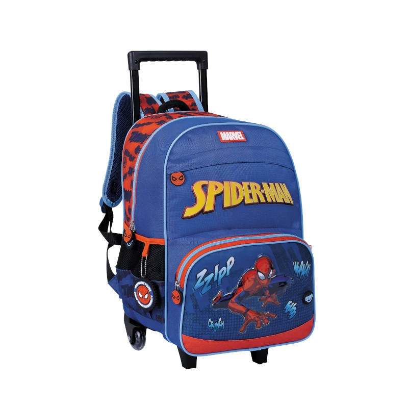 Mochila Con Rodos Spider Man  Great Power