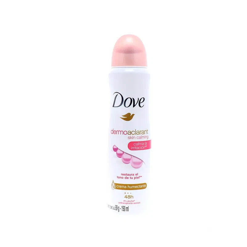 Desodorante Aerosol Dove Tono Uniforme Rosas 150 Ml