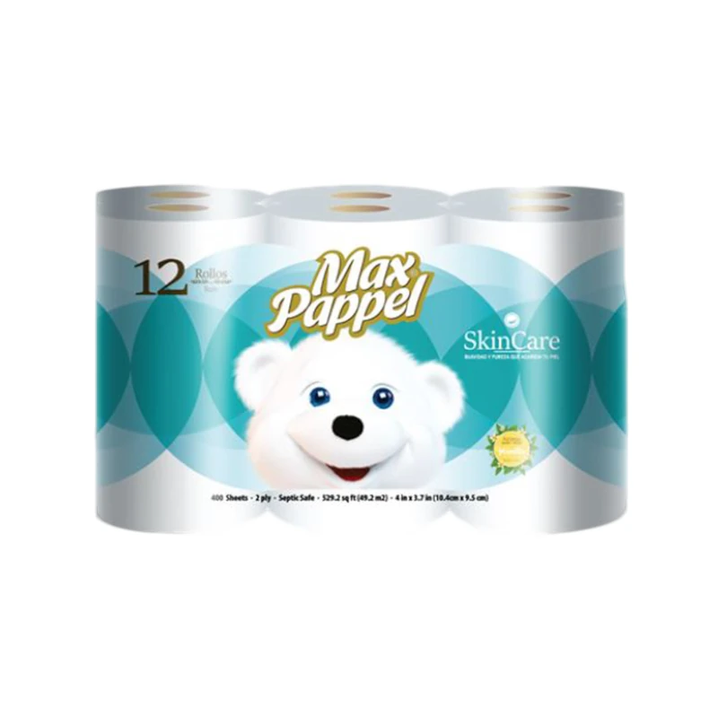 Papel Higienico Max Pappel Skin Care Pqt12