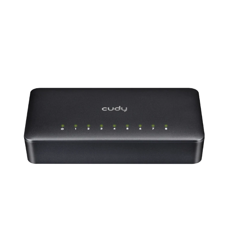 Switch 8 Puertos 10/100 Mbps Cudy P/Escritorio Fs108D
