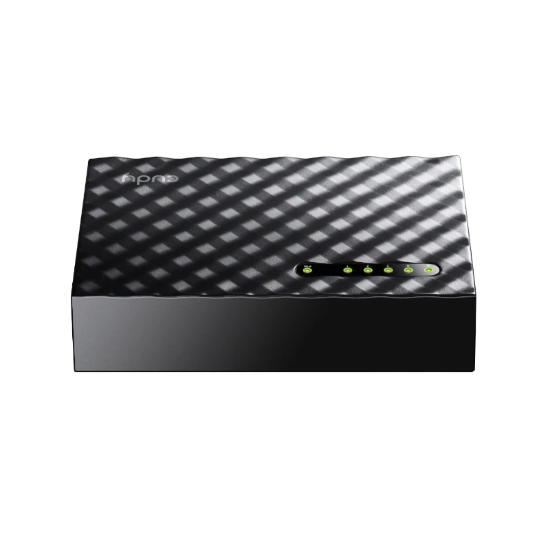 Switch 5 Puertos 10/100/1000 Mbps Cudy P/Escritorio Gs105d