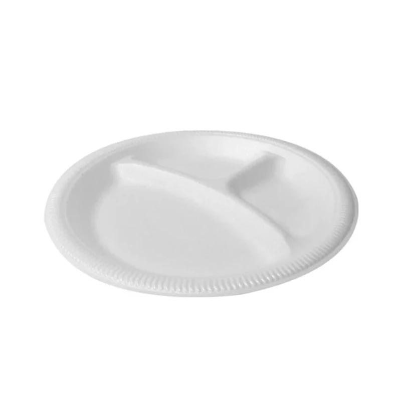 Plato Foam #9 C/Divis Pqt25 Plastifar