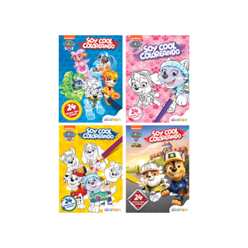 Libro De Actividades Coloreo Soy Cool Paw Patrol