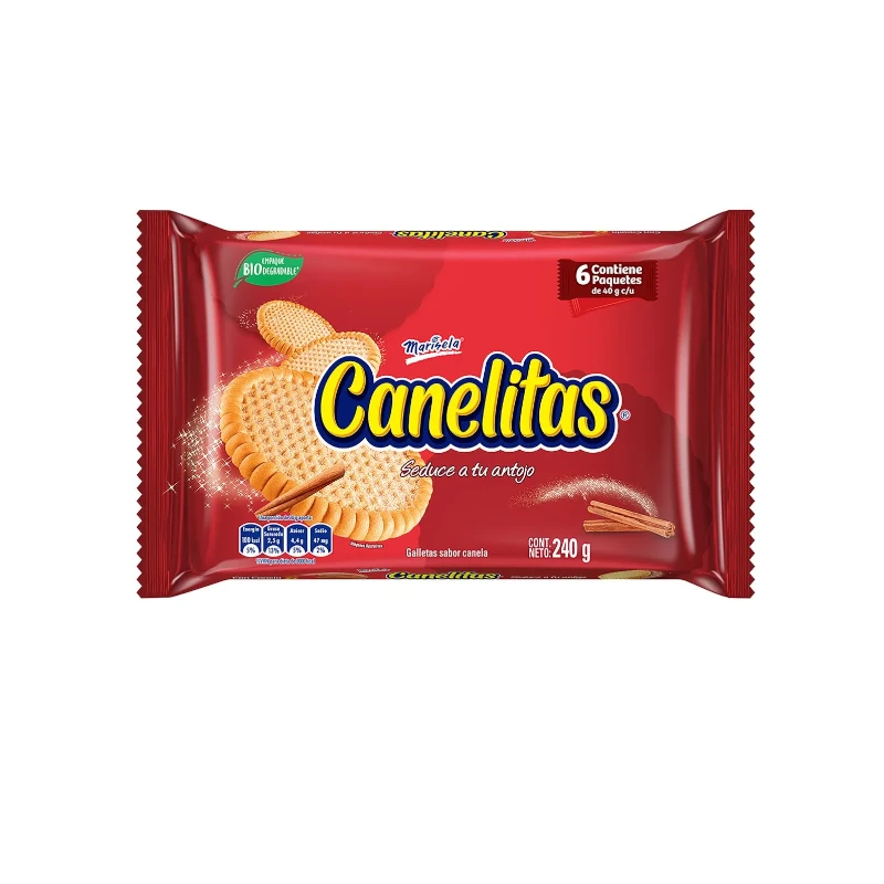 Galletas Canelitas Marinela pqt6