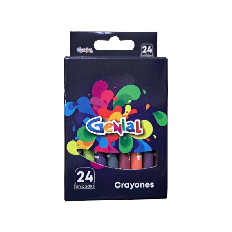 Crayon 24 Colores Genial