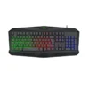 Teclado T-Dagger Gaming Usb Negro Rainbow Full Size T-TGK106 Membrana