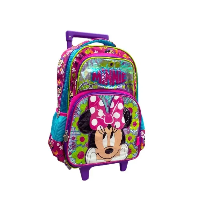 Mochila Con Rodos Minnie 16