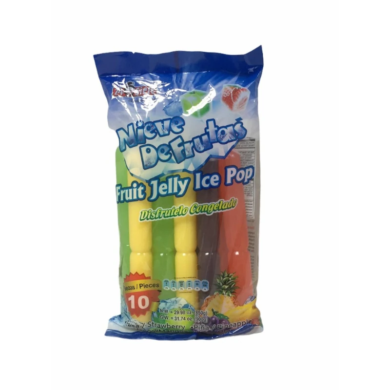 Nieve De Frutas Bolsa 10 Pzs