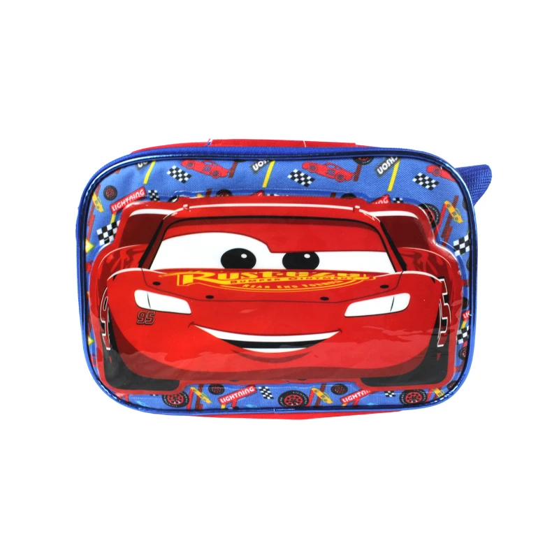Lonchera Rayo Mcqueen Con Accesorios