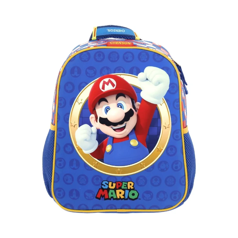 Mochila Chica Mario Bros Marsh Mb65893-9