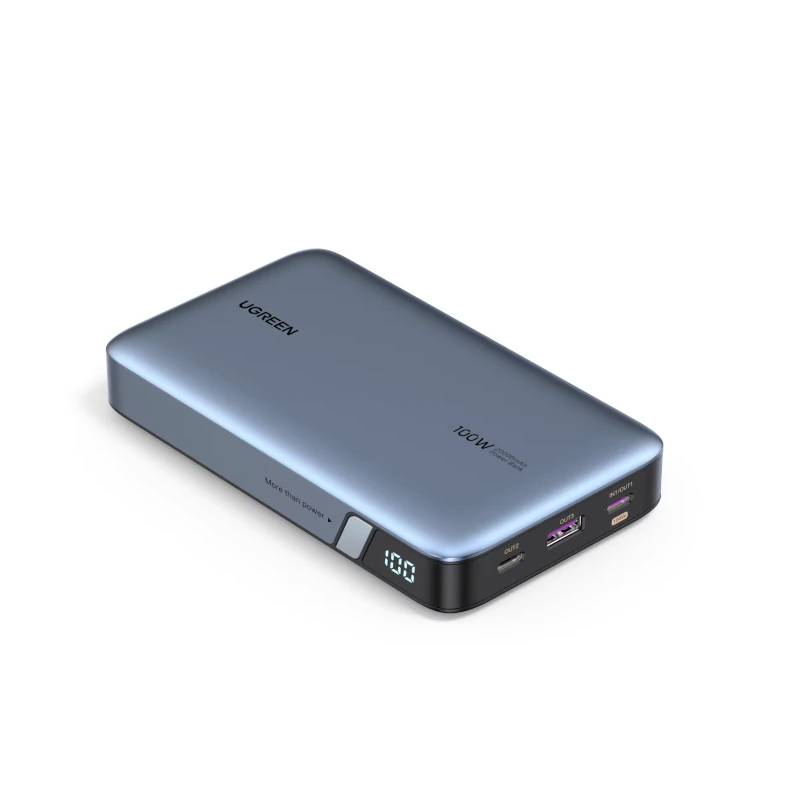 Cargador Portatil Usb-A + 2Usb-c 20 000Mah Ugreen