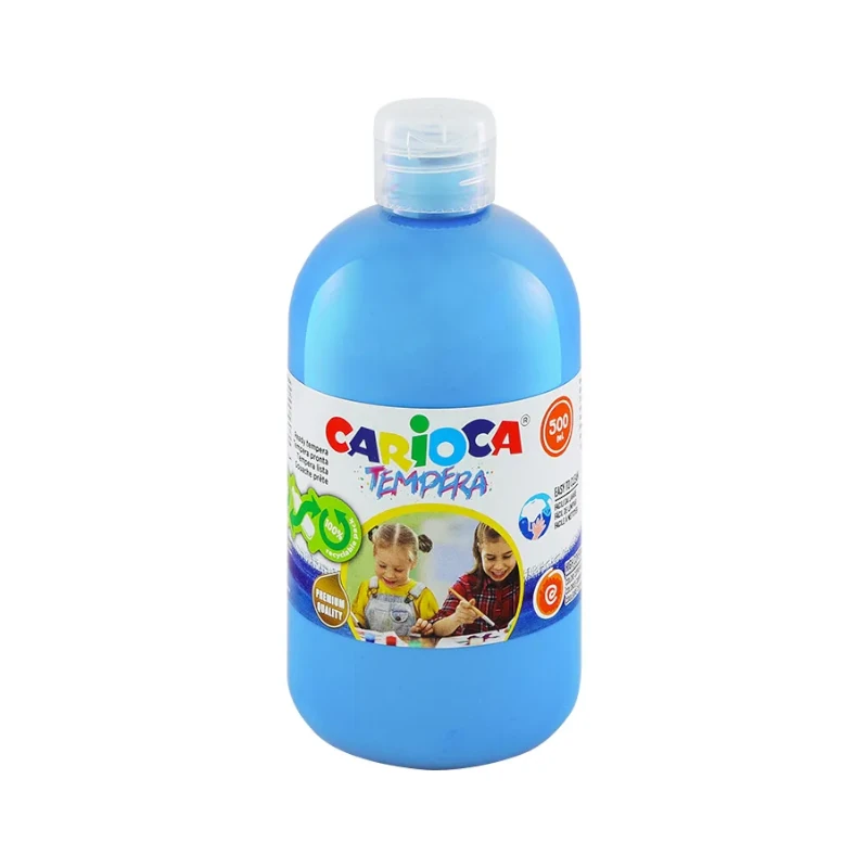 Tempera Carioca 500Ml Azul Claro