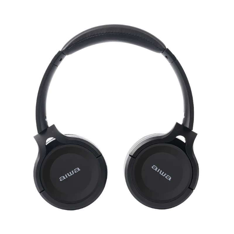 Audifono Aiwa C/Microfono Inalambrico Bluetooth Awk17B Negro