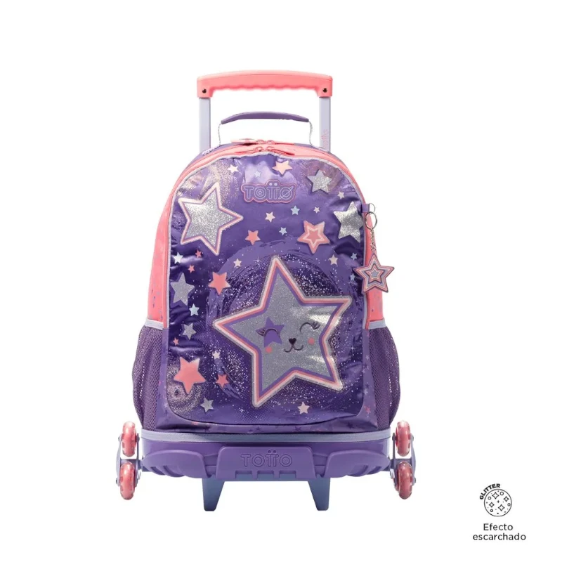 Mochila Totto Con Rodos Bomper Star Cat L 4Q8