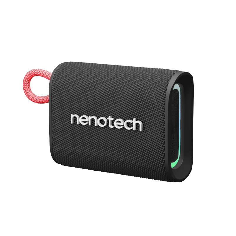 Parlante Nenotech Portatil 5W Inalambrico Usb C/Luces Rgb Neg