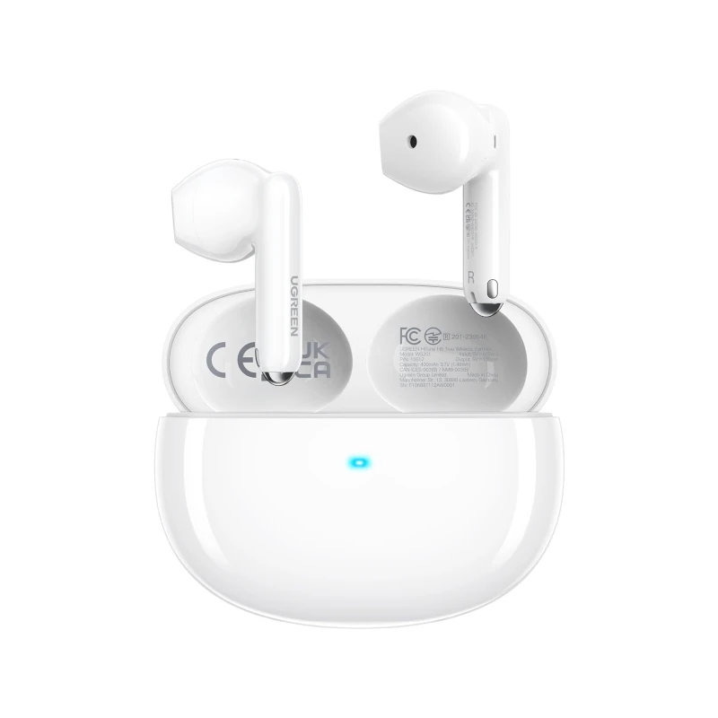 Audifono Ugreen Con Microfono Inalambrico Bluetooth Blanco Hitune H5 Ws201