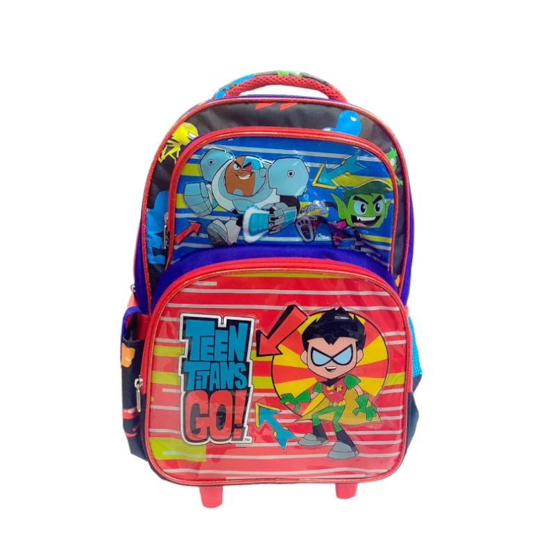 Mochila Con Rodos Teen Titans 16