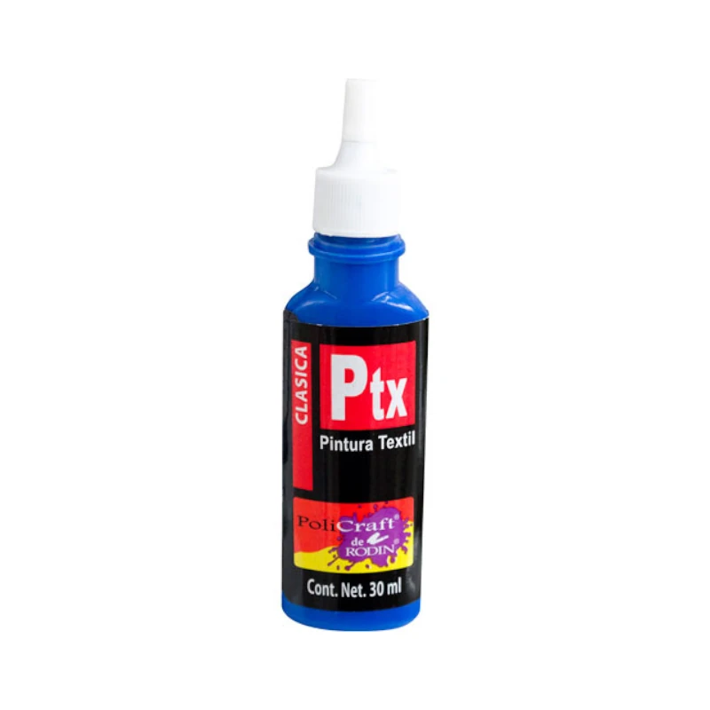 Pintura Textil 30Ml Azul Ultramar Politec