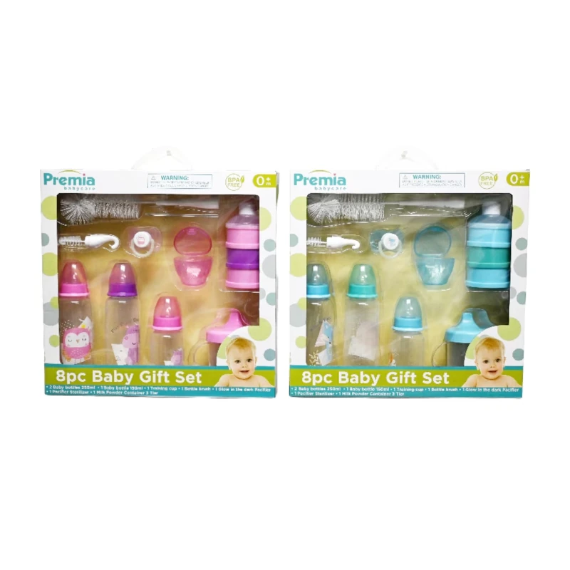 Biberon Set De Regalo 8 Piezas Premia