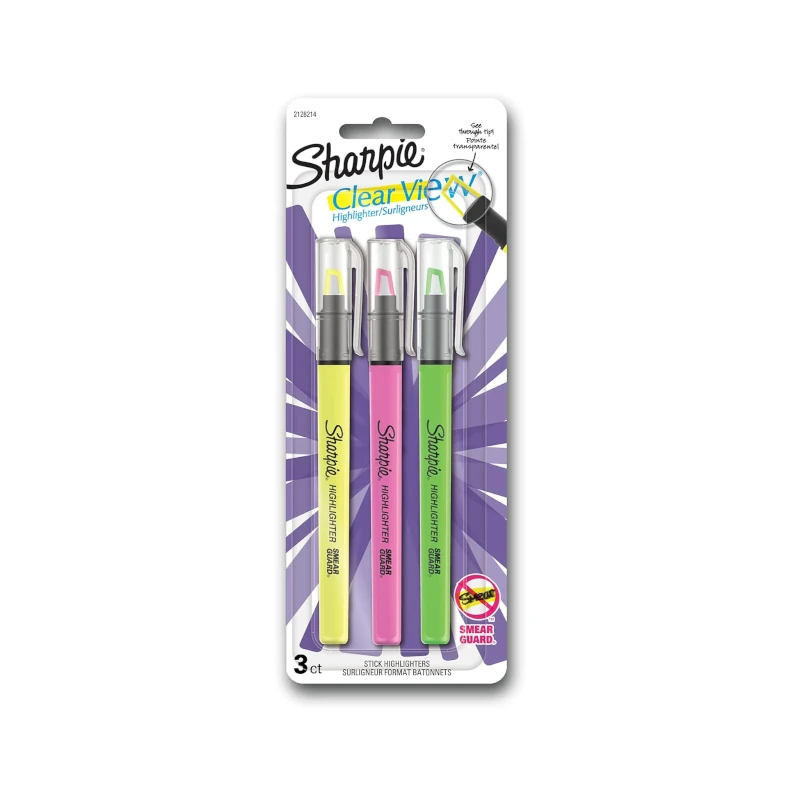 Resaltador Sharpie 3 Colores Surtidos