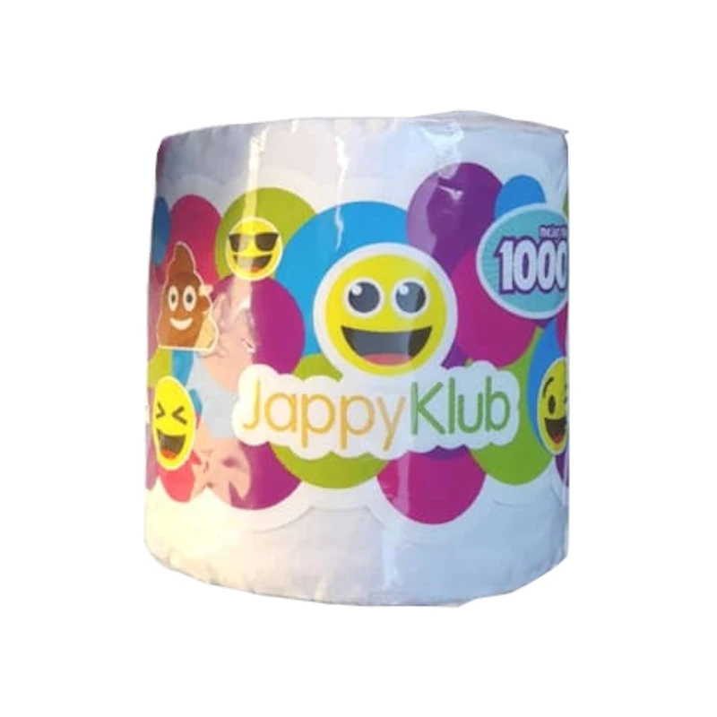 Papel Higienico Jappy Klub 1000hjs Rollo
