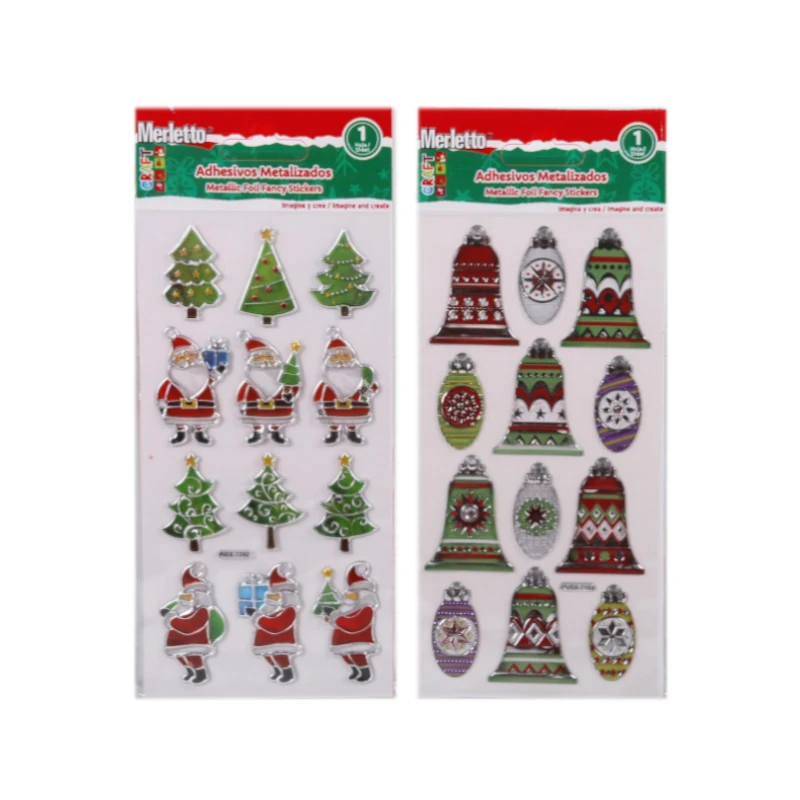 Calcomania Merletto Navideñas Surtido