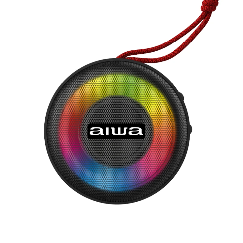 Parlante Portatil 10W Inalambrico Bluetooth Negro Aiwa