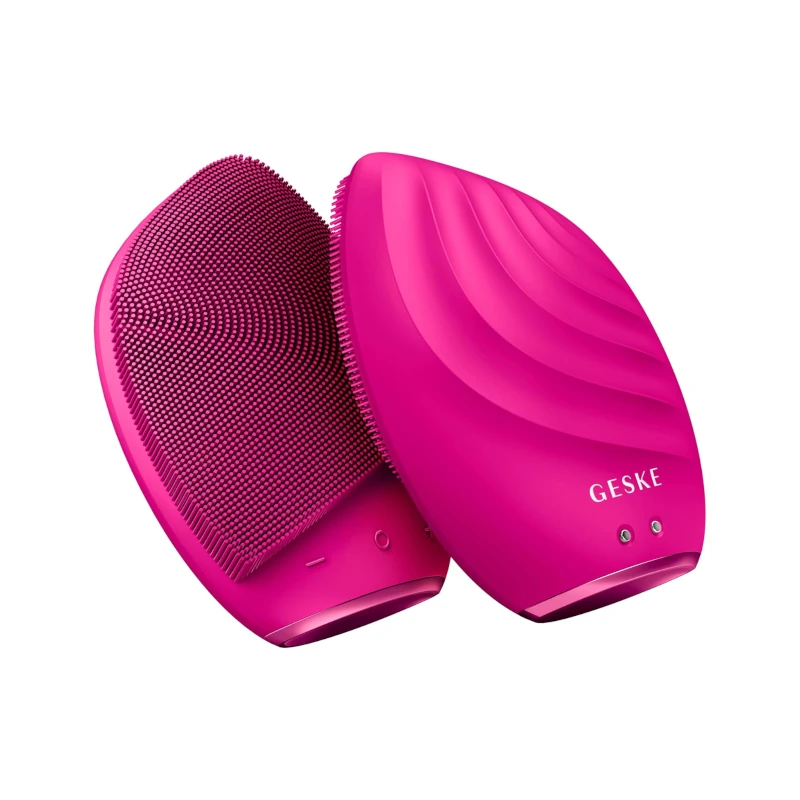 Cepillo Facial Sonico 5en1 Rosa Geske