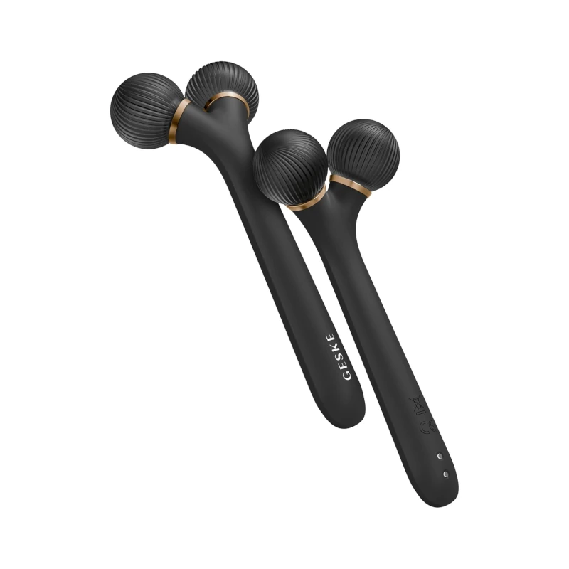 Rodillo Facial Sónico 4en1 Gris Geske